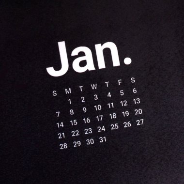 Ocak 2018 yakın çekim.