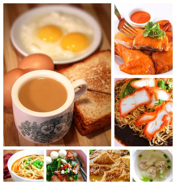 Malesia cinese cibo delizioso — Foto Stock