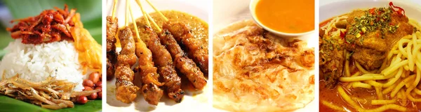 Výborné jídlo Malajsie — Stock fotografie