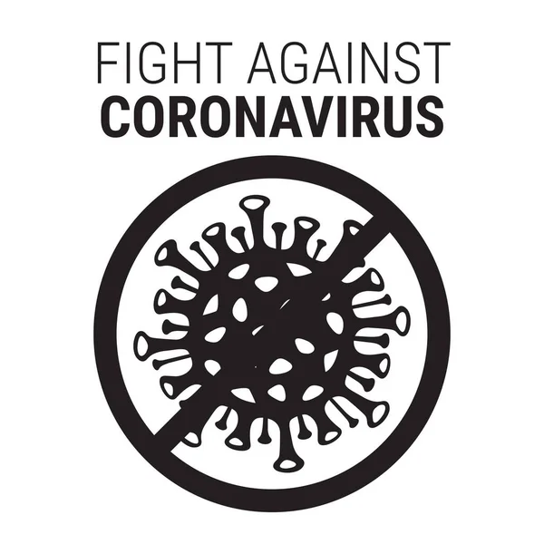 Νόσος Του Coronavirus Είναι Μια Μολυσματική Ασθένεια Που Προκαλείται Από — Διανυσματικό Αρχείο