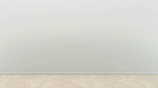 Пустой Салон Бетонная Стена Деревянный Пол Свет Рендеринг Фон Макет — стоковое фото