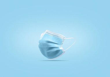 Virüs ve sağlık için tıbbi koruma maskesi