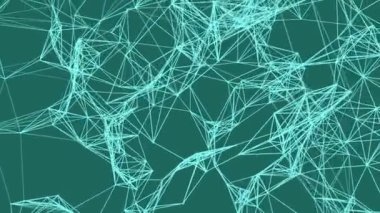 Hayali üçgen soyut teknoloji ve mühendislik