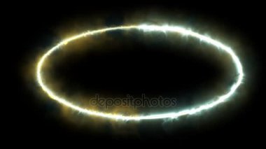 Hologram stili animasyonlu ışık ile öğesinde HUD