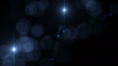 Mercek parlaması ile 4 k soyut hareketli arka plan