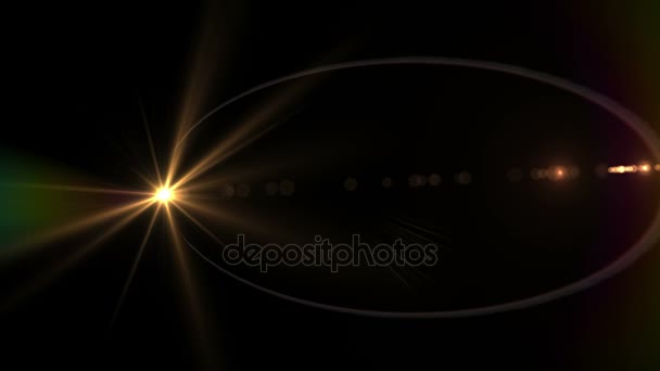   Fond de mouvement abstrait 4K avec des fusées éclairantes 