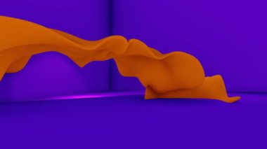3D animasyon ve render soyut somut şeklinin