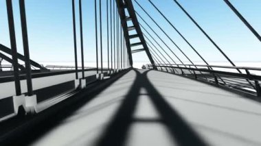 Köprünün 3D animasyon