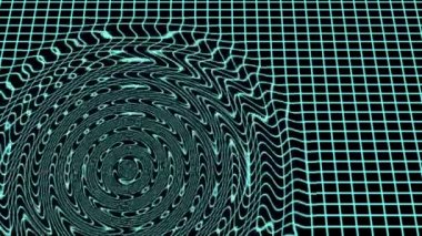 Kılavuz dalgalanan ile soyut hareketli arka plan