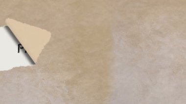 kavram animasyon kelime Patent lisans sözleşmesi ile yırtık kağıt