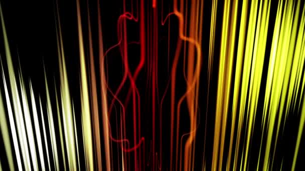 Animation générée par ordinateur de spins en forme de spirale 