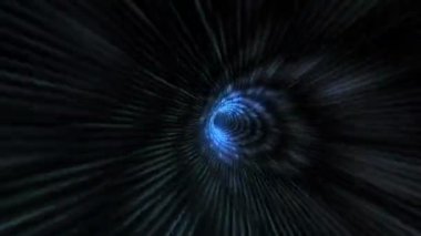 Zaman ve mekan, gösterişli yüksek teknoloji stil solucan. Bu parlak yüksek teknoloji solucan deliği çözgü hızda seyahat