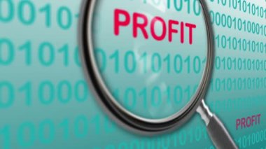 Büyüteç kar üzerinde kapat