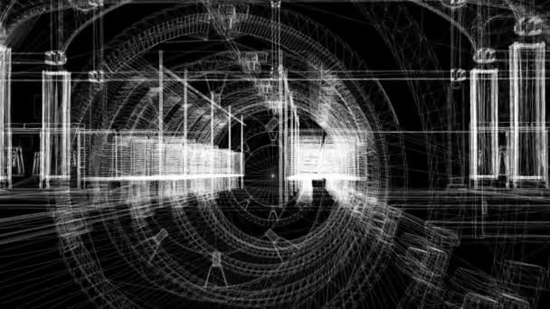 Animation 2d de boulon et clé -