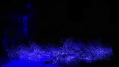 ürpertici mezarlık Cadılar Bayramı arka plan sahne graves ile