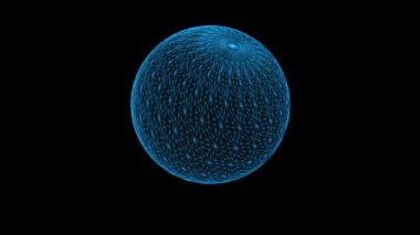 Çerçeve küre dönen tel