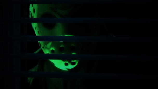 Animación Estilo Holograma Horror Zombie Con Efectos Medios Mixtos Dos — Vídeos de Stock