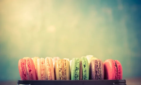 Macarons de rétro-vintage — Photo