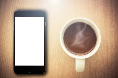 sıcak kahve fincanı