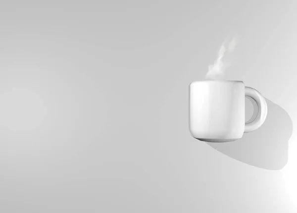 Heiße Tasse 3d — Stockfoto