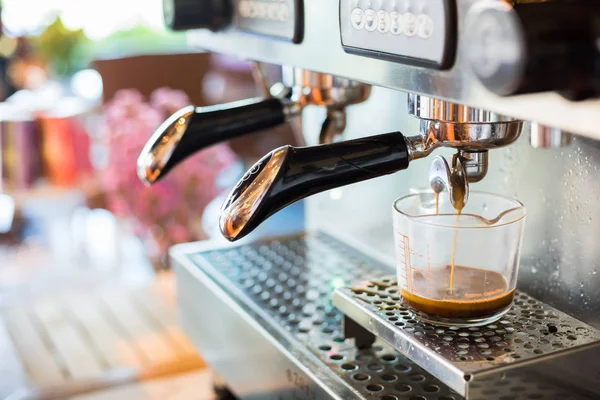 Iniciar máquina de café — Foto de Stock