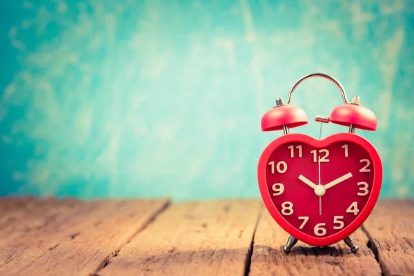 Red alarm clock — Stock Photo, Image