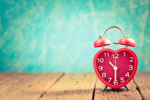 Red alarm clock — Stock Photo, Image