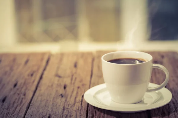 Kaffee heiße Tasse — Stockfoto