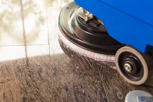 Sweeper truck clean machine — Stock Photo, Image