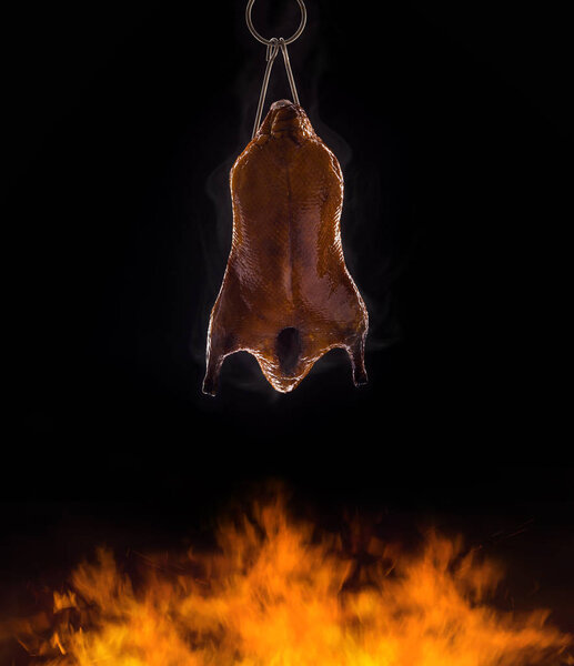 Жареная клевая утка
