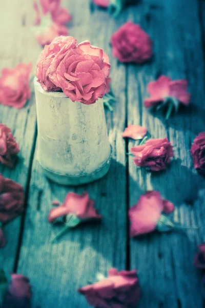 Vintage růže lásky — Stock fotografie