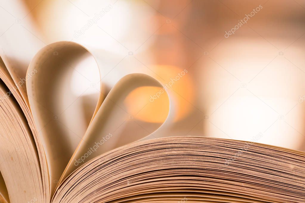 Heart book of love