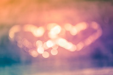 kalp bokeh arka plan