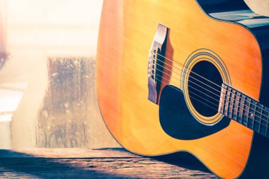 Akustik gitar vintage