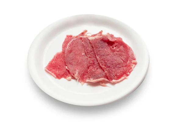 Viande de bœuf tranchée — Photo