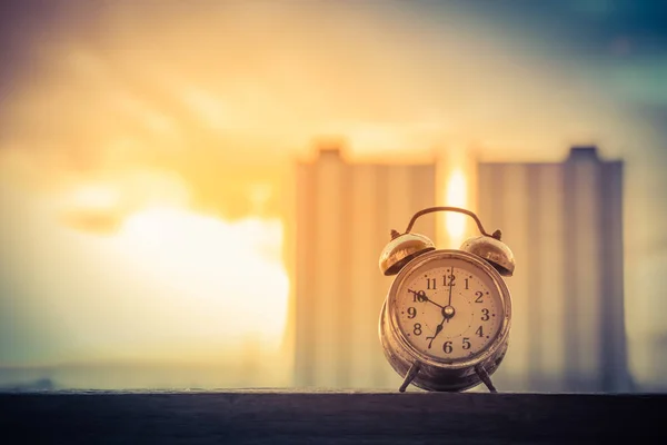 Vintage alarm clock — Stock Photo, Image