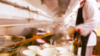 Bulanık mutfak pişirme