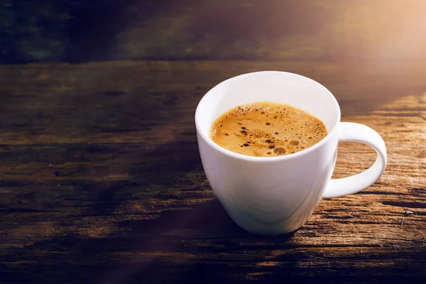 Taza de café con tiempo de café — Foto de Stock