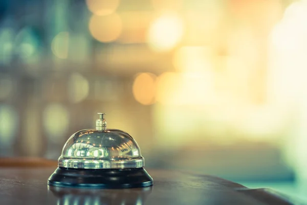 Restaurant bell vintage with bokeh