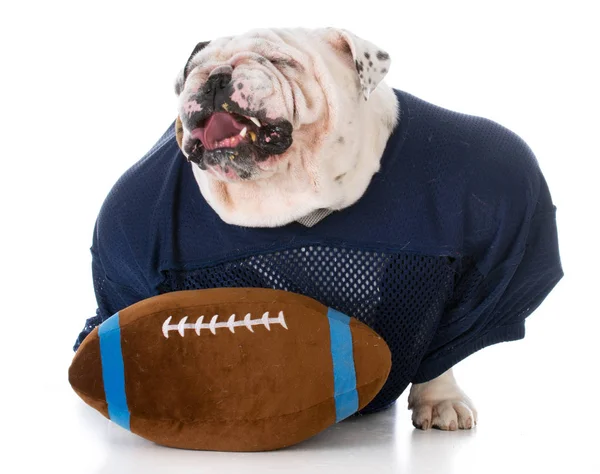 Football player with attitude — Stock Photo, Image