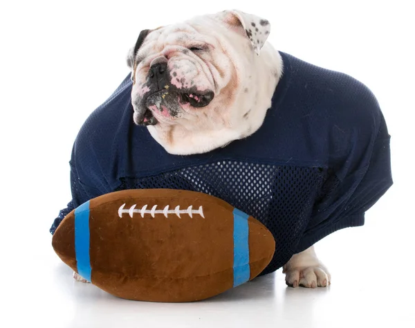 Football player with attitude — Stock Photo, Image