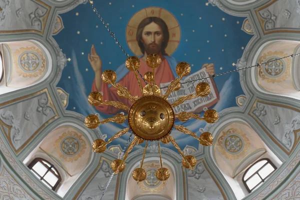 Foto Tomada Dentro Iglesia Ortodoxa —  Fotos de Stock