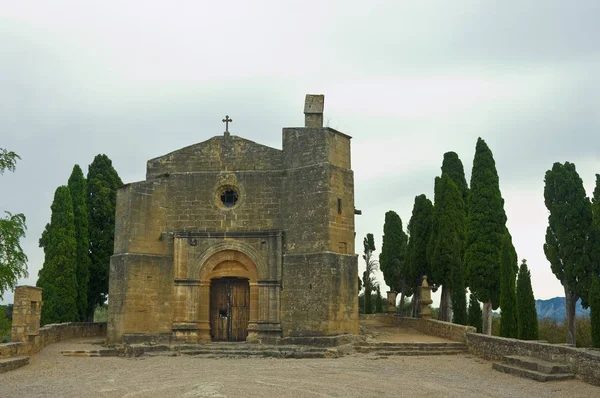 Hermitage Van Stad Cretas Teruel Spanje — Stockfoto