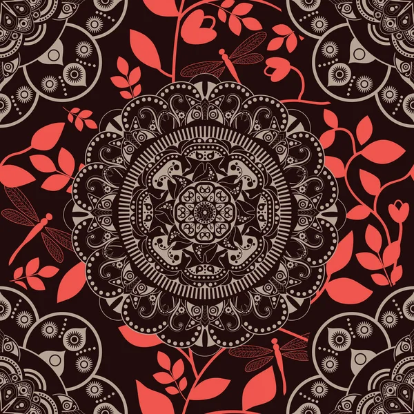 Fondo ornamental colorido — Vector de stock