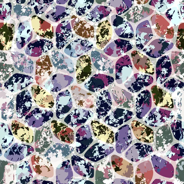 Abstracte patroon, gekleurde mozaïek. Kleurrijke mode achtergrond — Stockvector