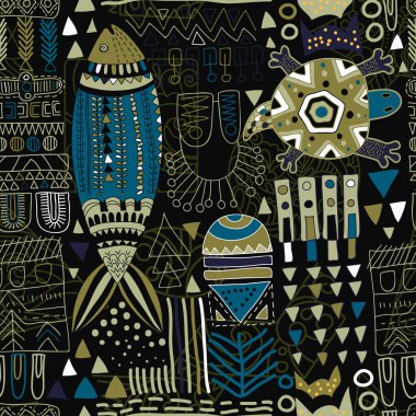 Soyut seamless modeli. Trendy geometrik öğeleri. Memphis tarzı