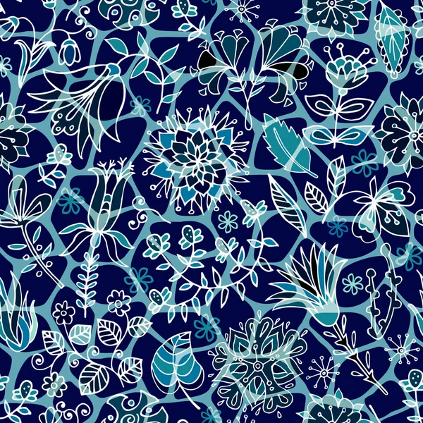 Fondo Paisley sin costuras, patrón floral. Fondo ornamental colorido. Fondo de pantalla de color con plantas decorativas . — Archivo Imágenes Vectoriales