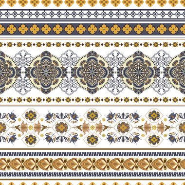 Geometrik süsleme dokuma, örgü, nakış, duvar kağıdı, kartları, tekstil için. Etnik desen. Sınır süsleme