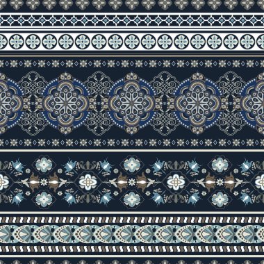 Geometrik süsleme dokuma, örgü, nakış, duvar kağıdı, kartları, tekstil için. Etnik desen. Sınır süsleme
