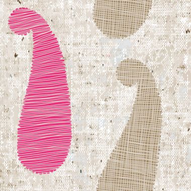 Renkli dekoratif desen. Etnik doku arka plan. Vektör desen